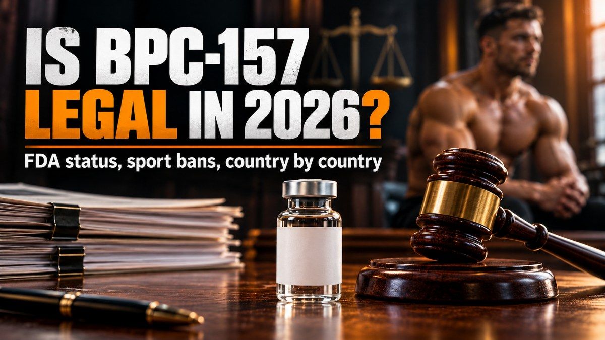 Is BPC-157 Legal in 2026? FDA Status, the July Committee Vote, Sport Bans and the Rules by Country