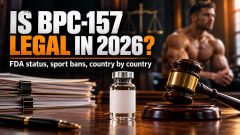 Is BPC-157 Legal in 2026? FDA Status, the July Committee Vote, Sport Bans and the Rules by Country