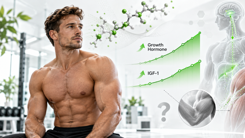 CJC-1295 for Muscle Growth: Does More Growth Hormone Mean More Muscle?