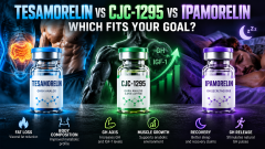 Tesamorelin vs CJC-1295 vs Ipamorelin: Which Fits Your Goal?