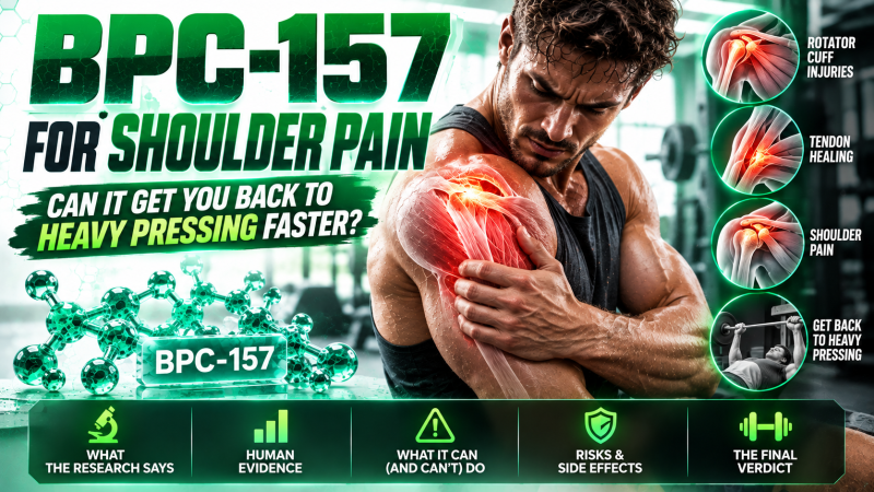 BPC-157 for Shoulder Pain: Can It Get You Back to Heavy Pressing Faster?